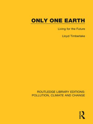 cover image of Only One Earth